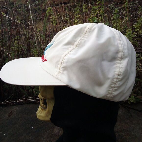 Vintage Piedmont Airlines Nylon Snap Back Trucker Hat Cap - Picture 2 of 6